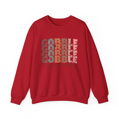 TGV - Gobble, Gobble, Gobble Til You Wobble | Unisex Heavy Blend™ Crewneck Sweatshirt