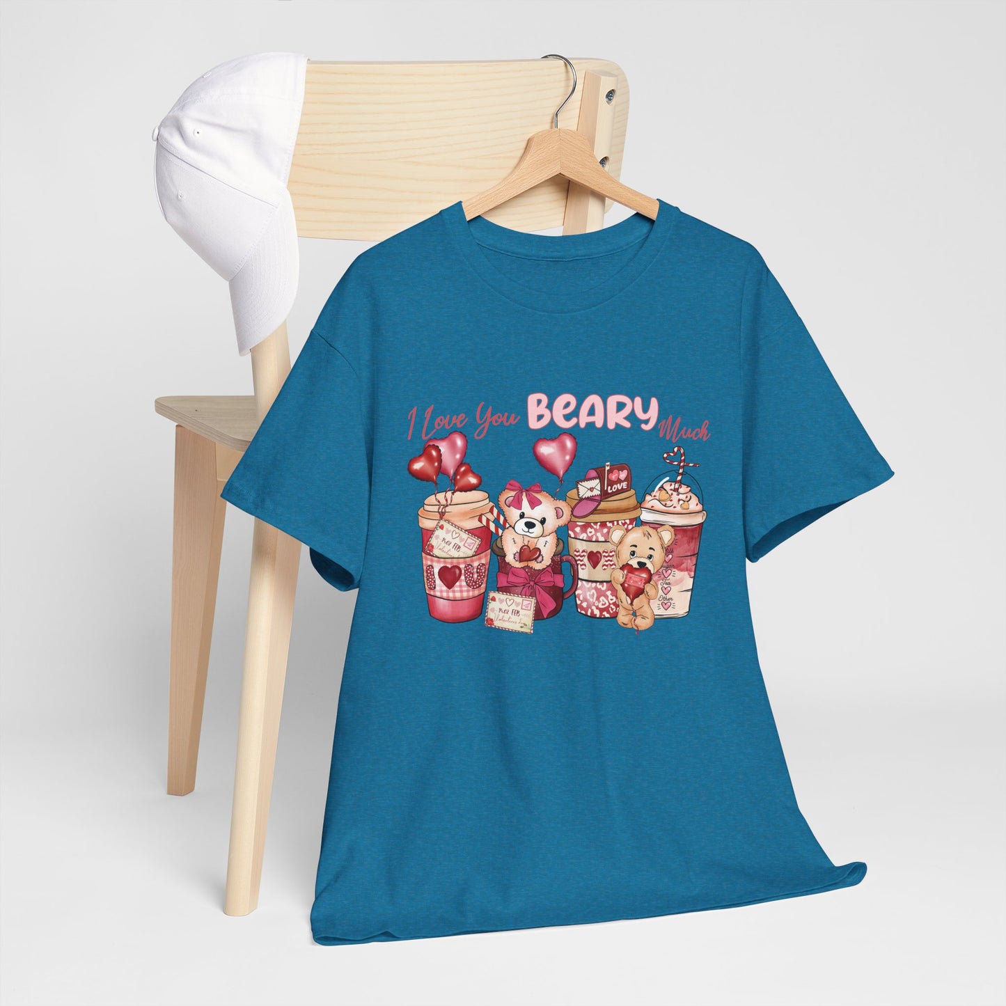 VLD - I Love You Beary Much | Unisex Heavy Cotton Tee