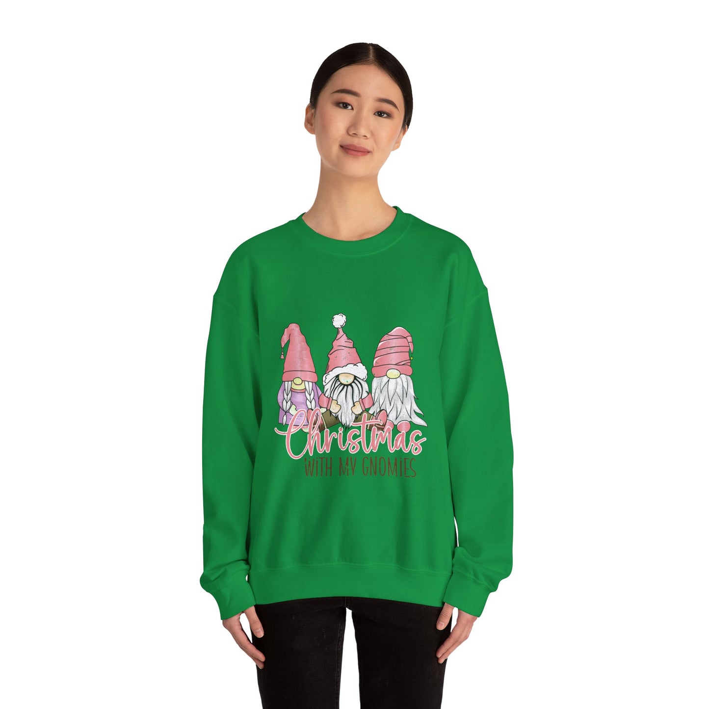 CMS - Christmas With My Gnomies | Heavy Blend™ Crewneck Sweatshirt