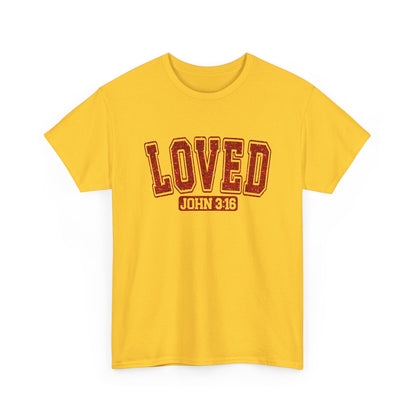 VLD - Loved John 3:16 | Unisex Heavy Cotton Tee