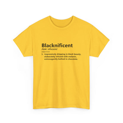 BADED - Blacknificent Definition | Unisex Heavy Cotton Tee