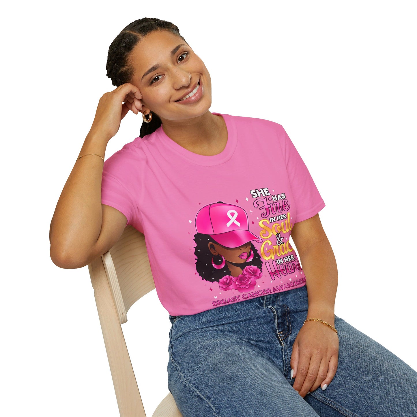 BCA She Has Fire In Her Spirit | Softstyle T-Shirt