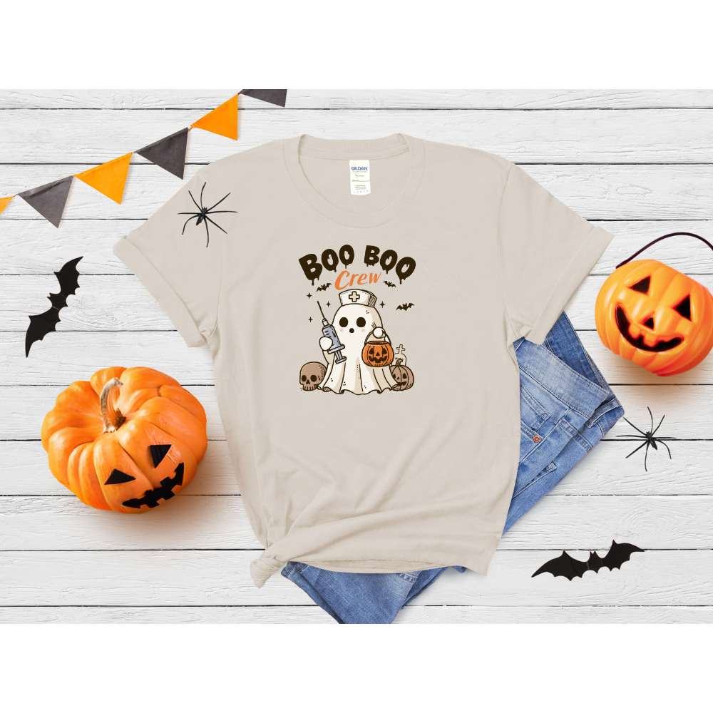 HN - Boo Boo Crew | Heavy Cotton Tee