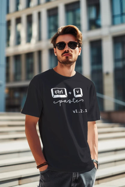Ctrl+V Paste - Matching Shirt Set: The Source Update Patch v1.x.x (Adult Grandchild) Shirt | Funny Father’s Day Gift
