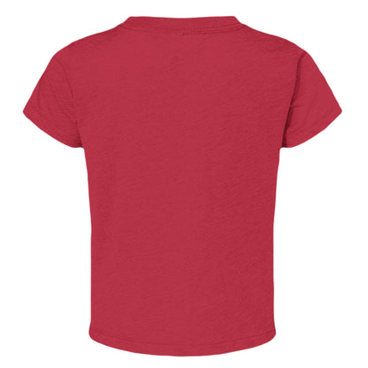 Red Triblend - 3413T - BACK